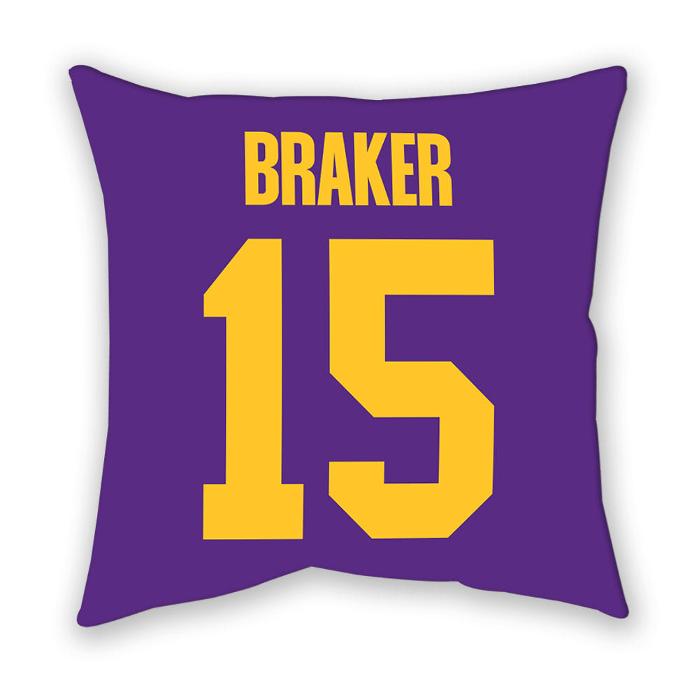 LSU - NCAA Football : Jaiden Braker - Graphic Pillow-1