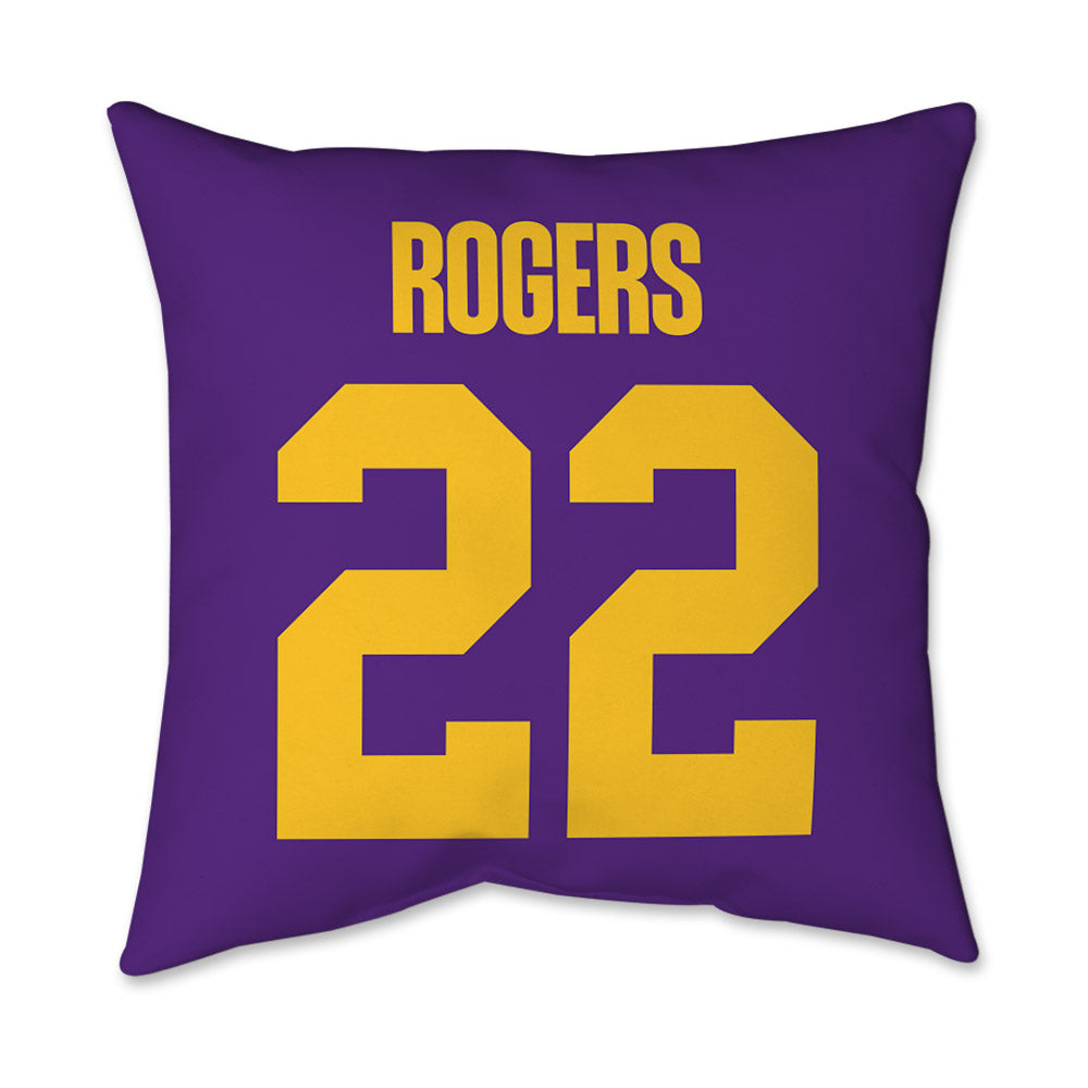 LSU - NCAA Football : Joel Rogers - Graphic Pillow 16x16-1