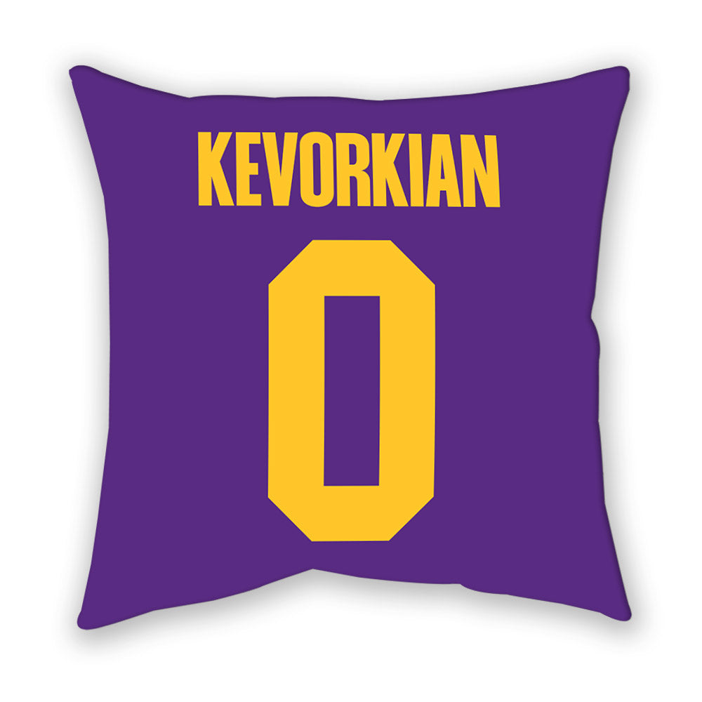 LSU - NCAA Women's Soccer : Sophine Kevorkian - Graphic Pillow-1