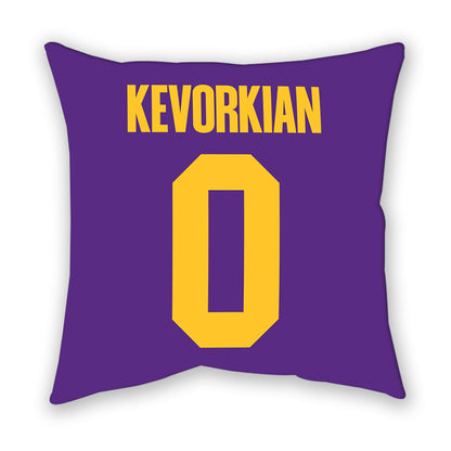 LSU - NCAA Women's Soccer : Sophine Kevorkian - Graphic Pillow-1