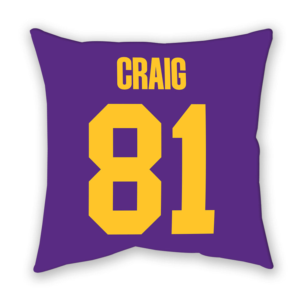 LSU - NCAA Football : Landon Craig - Graphic Pillow-1