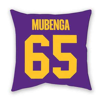 LSU - NCAA Football : Paul Mubenga - Graphic Pillow-1
