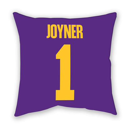LSU - NCAA Women's Basketball : Amiya Joyner - Graphic Pillow-1