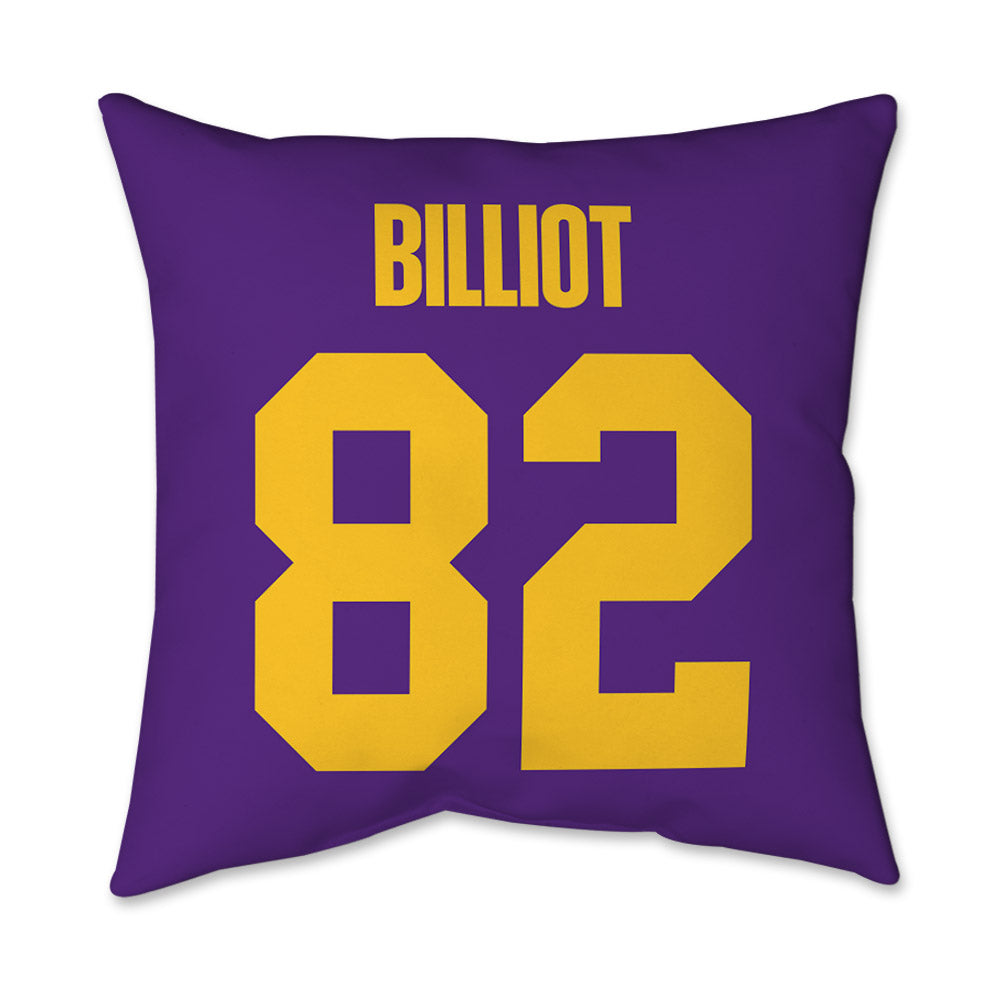 LSU - NCAA Football : Kylan Billiot - Graphic Pillow 16x16-1