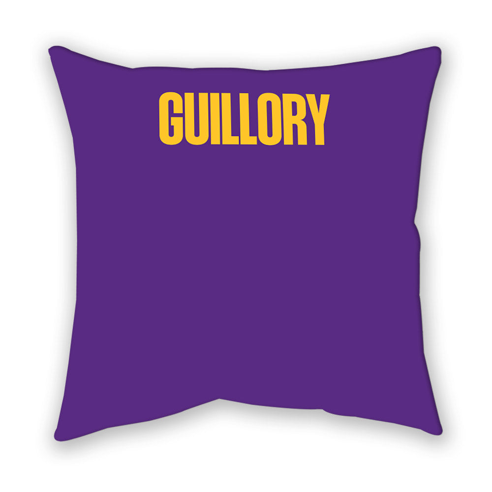 LSU - NCAA Women's Track & Field : Alexis Guillory - Graphic Pillow-1