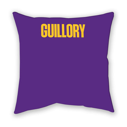 LSU - NCAA Women's Track & Field : Alexis Guillory - Graphic Pillow-1