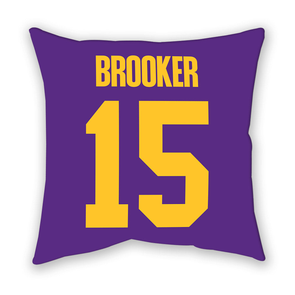 LSU - NCAA Women's Volleyball : Lauren Brooker - Graphic Pillow-1