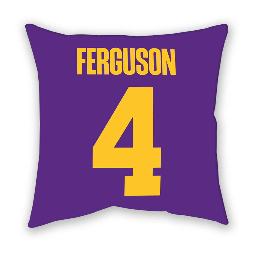 LSU - NCAA Women's Soccer : Jazmin Ferguson - Graphic Pillow-1