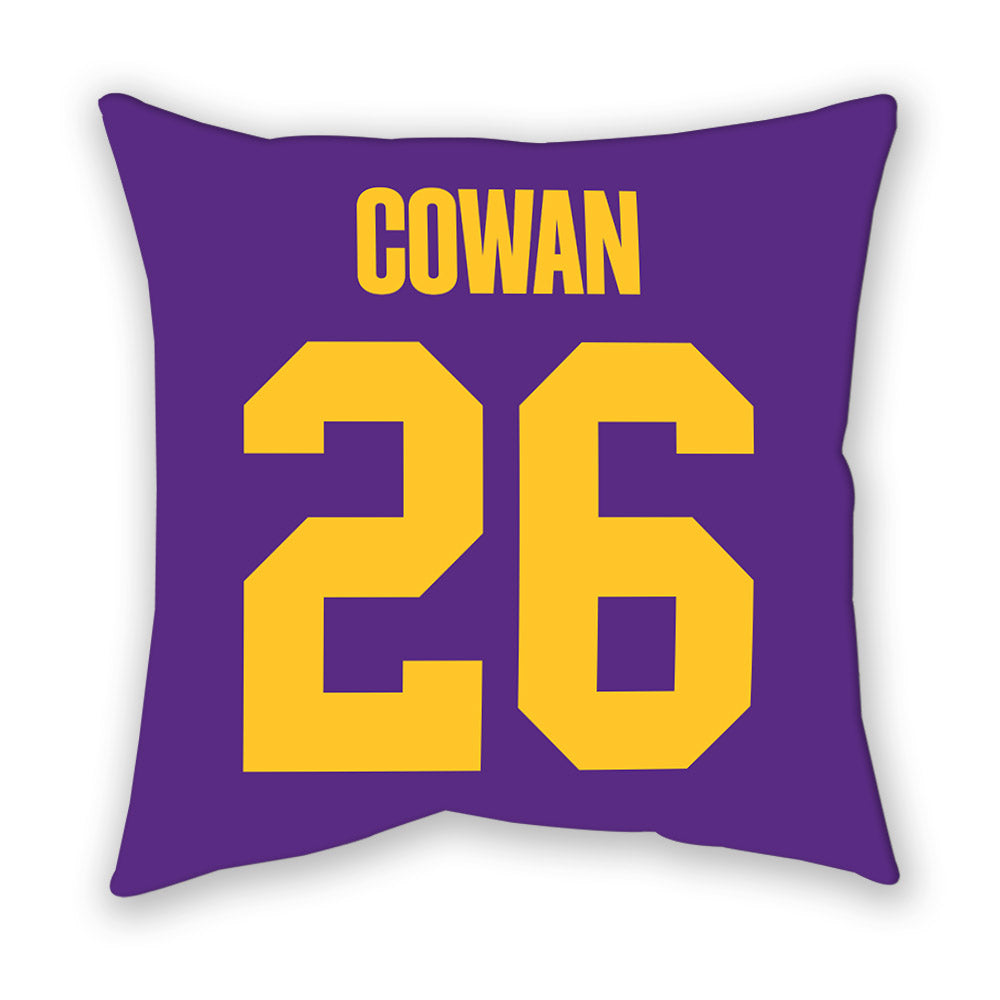 LSU - NCAA Baseball : Zac Cowan - Graphic Pillow-1