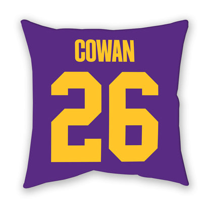 LSU - NCAA Baseball : Zac Cowan - Graphic Pillow-1