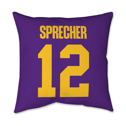 LSU - NCAA Beach Volleyball : Julia Sprecher - Graphic Pillow 16x16-1