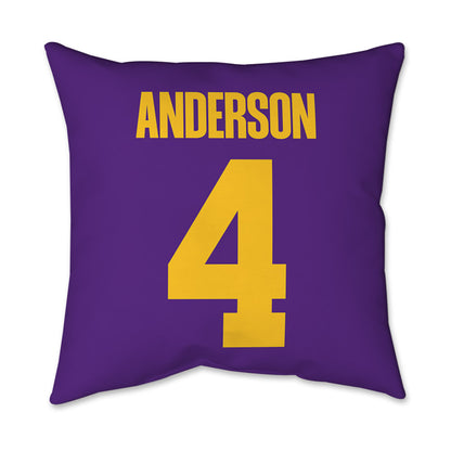 LSU - NCAA Football : Nic Anderson - Graphic Pillow 16x16-1