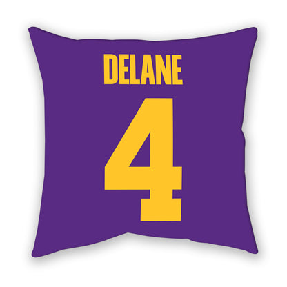 LSU - NCAA Football : Mansoor Delane - Graphic Pillow-1