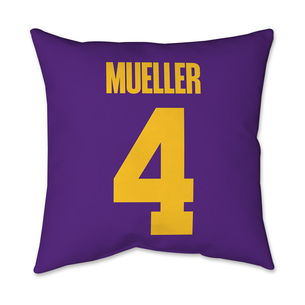 LSU - NCAA Beach Volleyball : Kylie Mueller - Graphic Pillow 16x16-1
