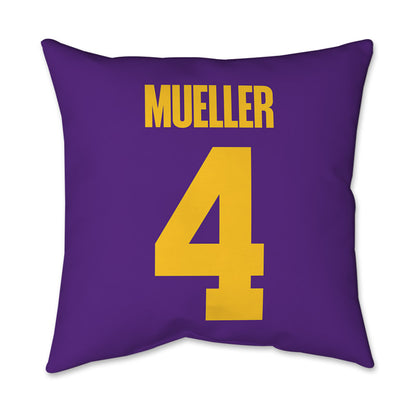 LSU - NCAA Beach Volleyball : Kylie Mueller - Graphic Pillow 16x16-1