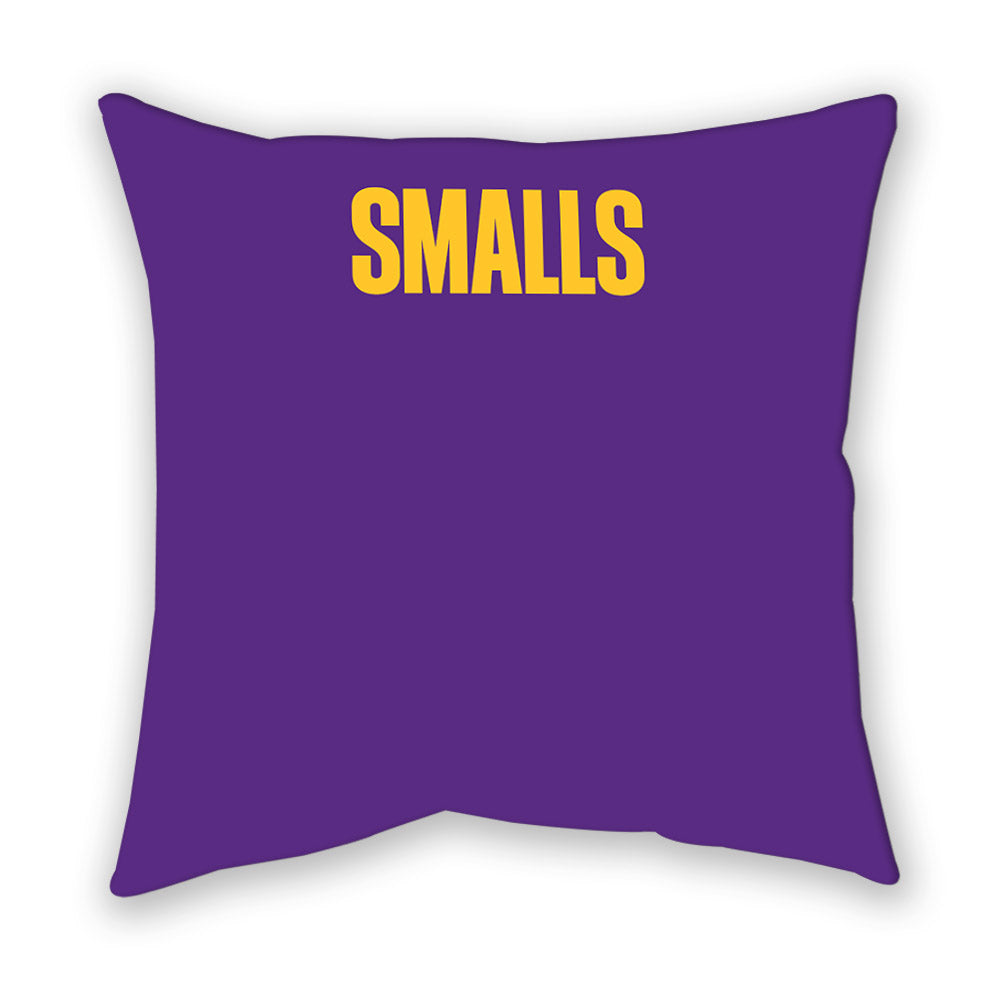 LSU - NCAA Women's Track & Field : Morgan Smalls - Graphic Pillow-1