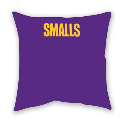 LSU - NCAA Women's Track & Field : Morgan Smalls - Graphic Pillow-1