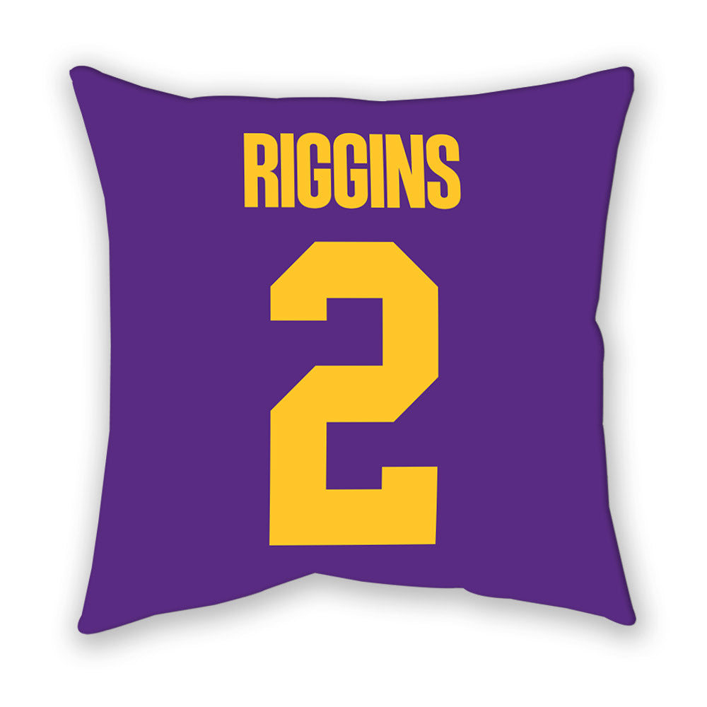 LSU - NCAA Women's Soccer : Alicia Riggins - Graphic Pillow-1