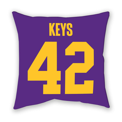LSU - NCAA Football : Davhon Keys - Graphic Pillow-1