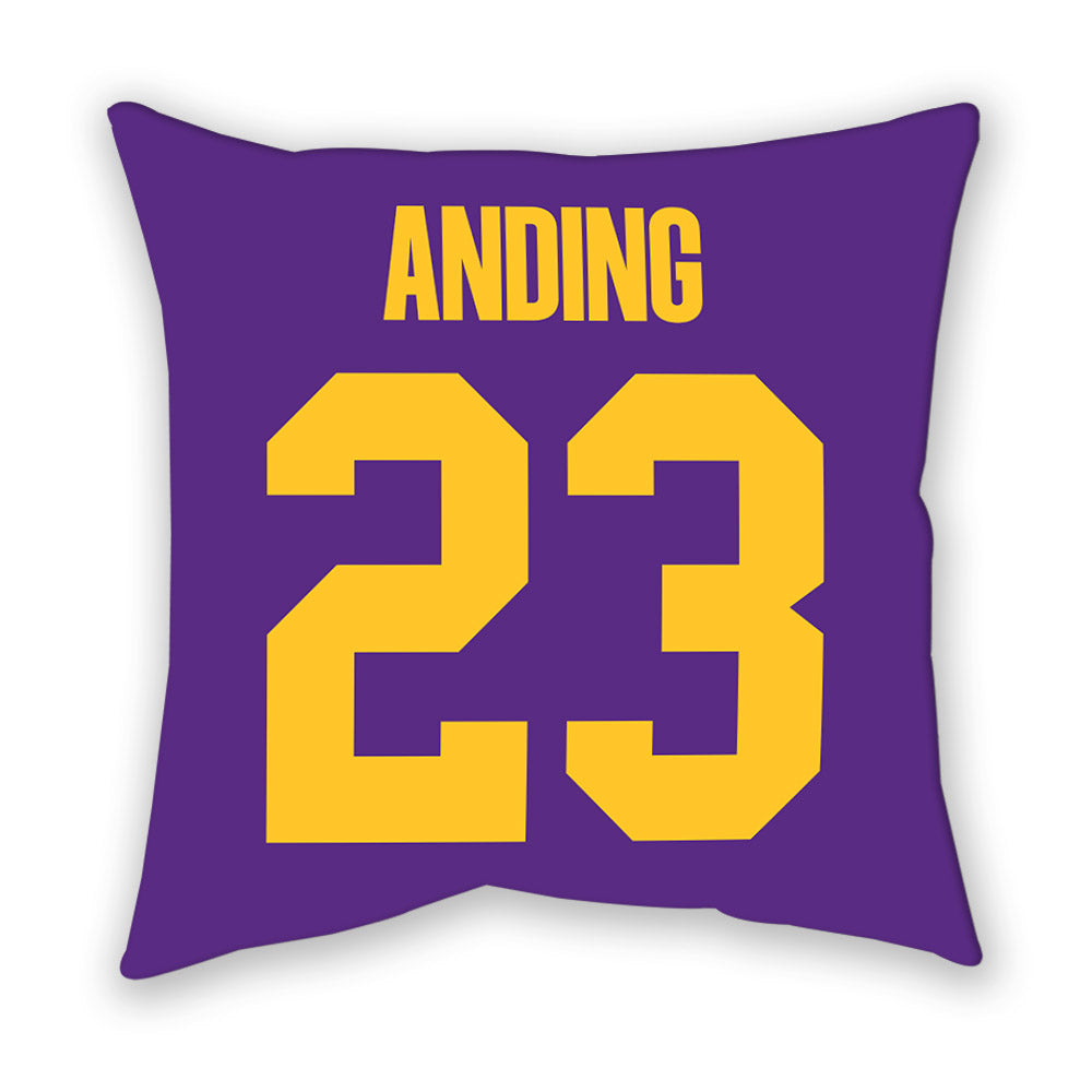 LSU - NCAA Football : Aidan Anding - Graphic Pillow-1