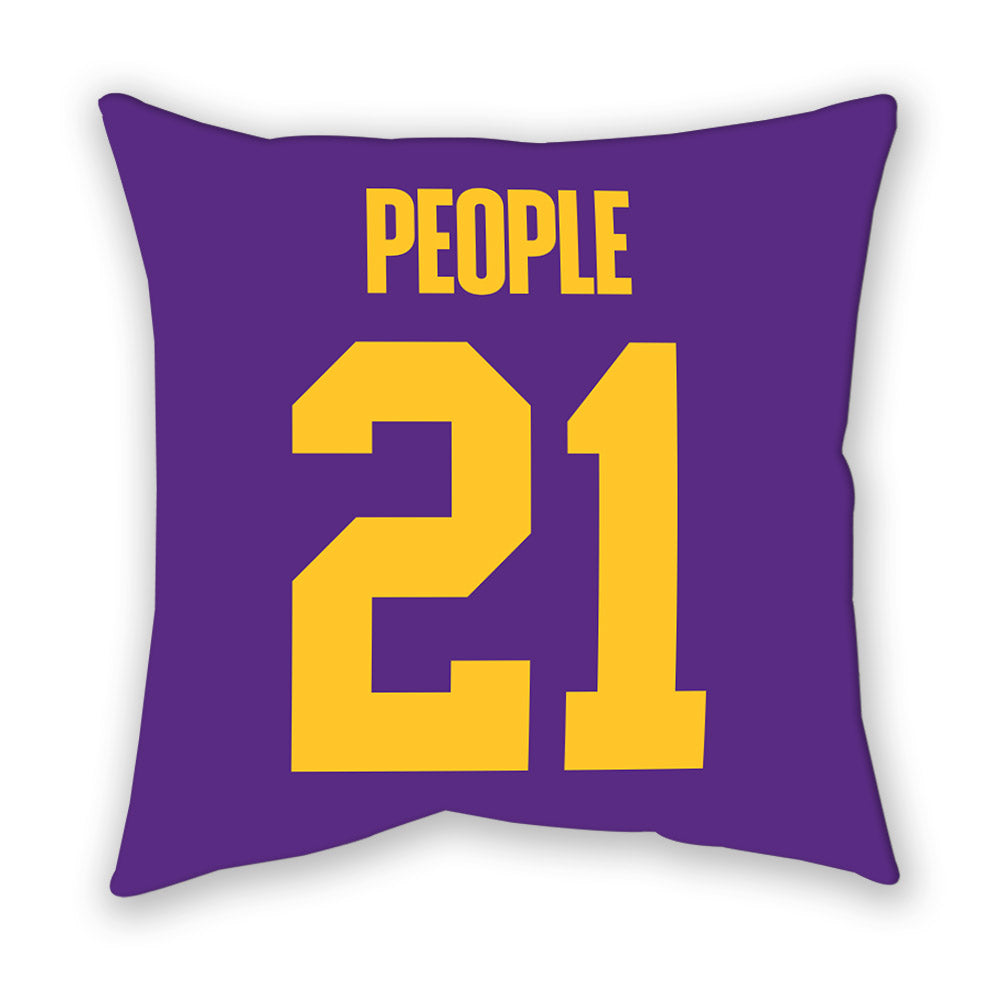 LSU - NCAA Football : Tre People - Graphic Pillow-1