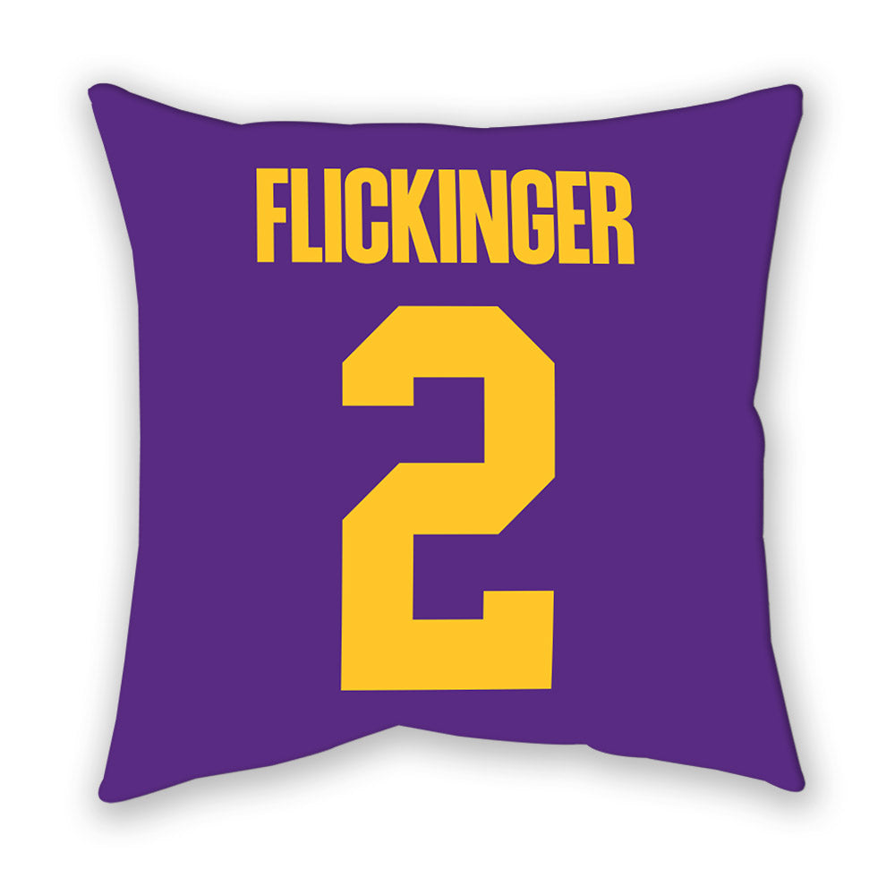 LSU - NCAA Women's Volleyball : Paige Flickinger - Graphic Pillow-1