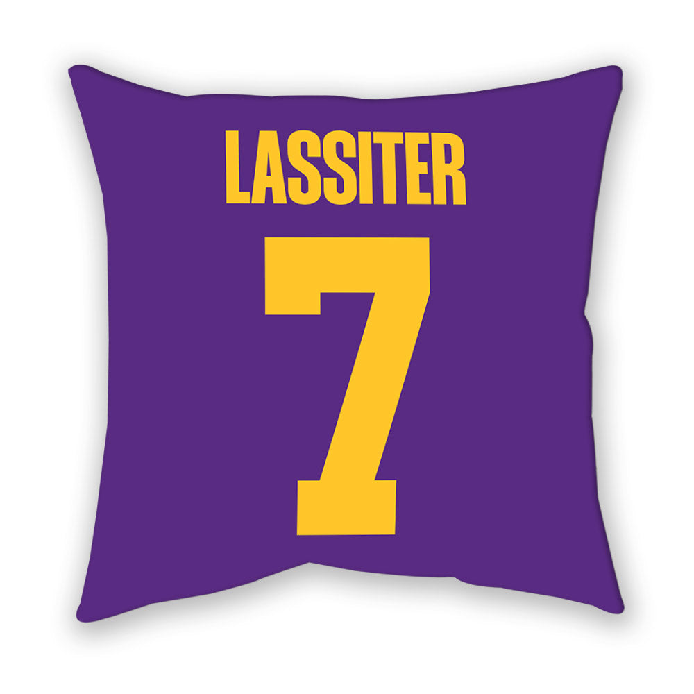 LSU - NCAA Softball : Jalia Lassiter - Graphic Pillow-1