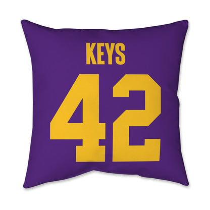 LSU - NCAA Football : Davhon Keys - Graphic Pillow 16x16-1