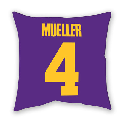 LSU - NCAA Beach Volleyball : Kylie Mueller - Graphic Pillow-1