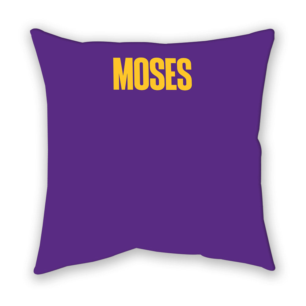 LSU - NCAA Football : Keylan Moses - Graphic Pillow-1