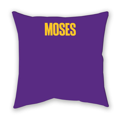 LSU - NCAA Football : Keylan Moses - Graphic Pillow-1