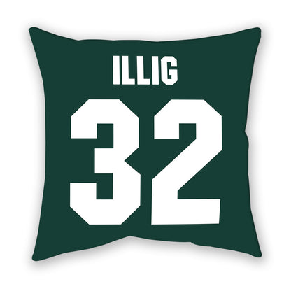 Michigan State - NCAA Women's Soccer : Maggie Illig - Pillow-1