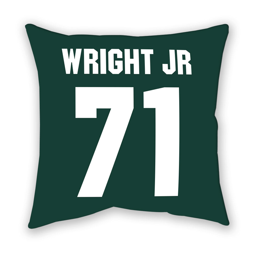 Michigan State - NCAA Football : Robert Wright Jr - Pillow-1