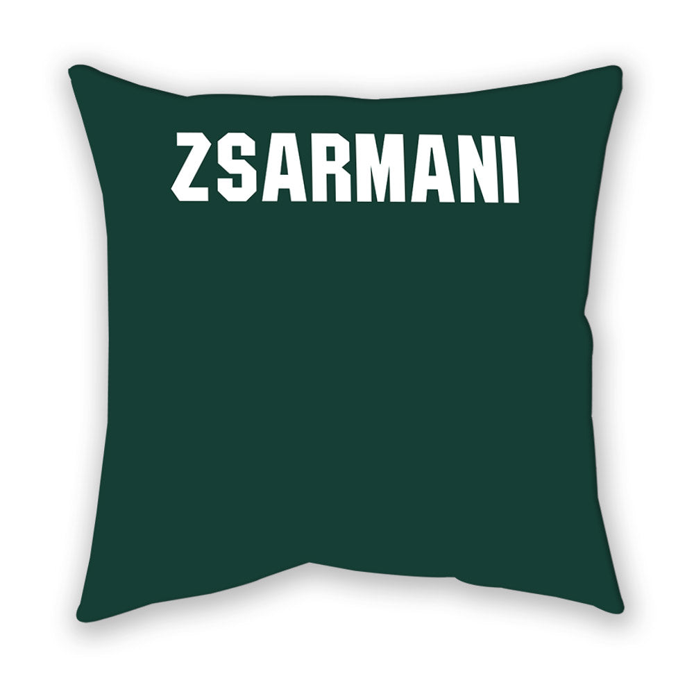 Michigan State - NCAA Women's Gymnastics : Olivia Zsarmani - Pillow-1