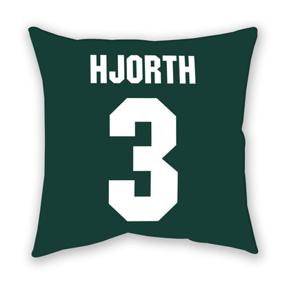 Michigan State - NCAA Women's Soccer : Taya Hjorth - Pillow-1