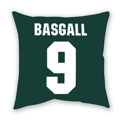 Michigan State - NCAA Men's Ice Hockey : Matthew Basgall - Pillow-1