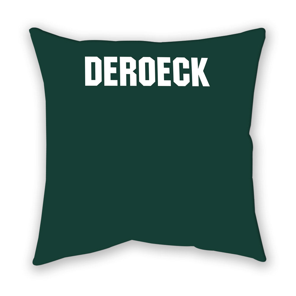 Michigan State - NCAA Women's Cross Country : Hannah DeRoeck - Pillow-1