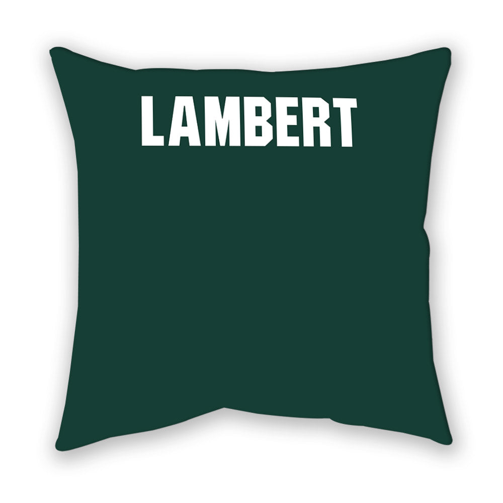 Michigan State - NCAA Women's Tennis : Marley Lambert - Pillow-1