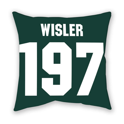 Michigan State - NCAA Wrestling : Kael Wisler - Pillow-1