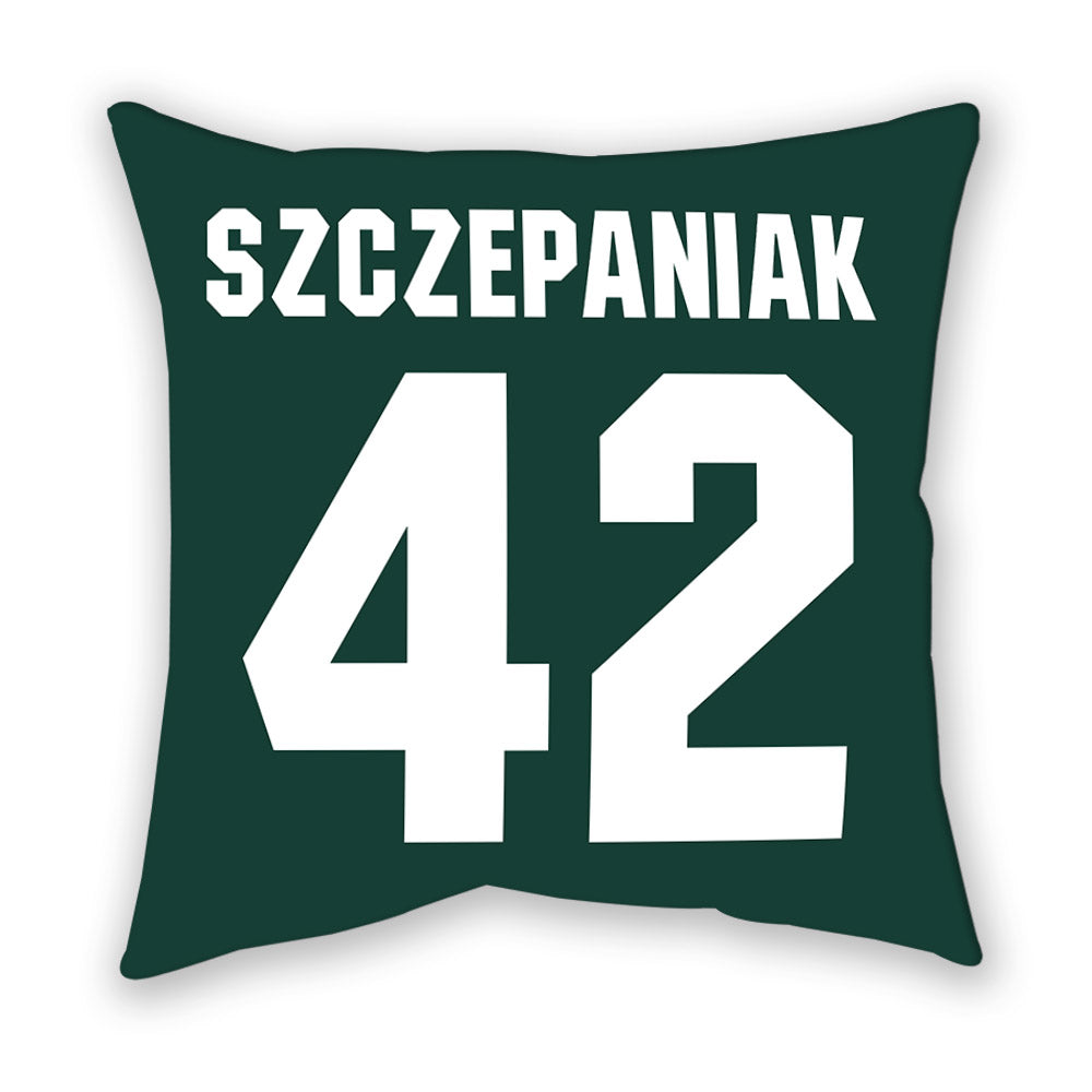 Michigan State - NCAA Baseball : Ryan Szczepaniak - Pillow-1