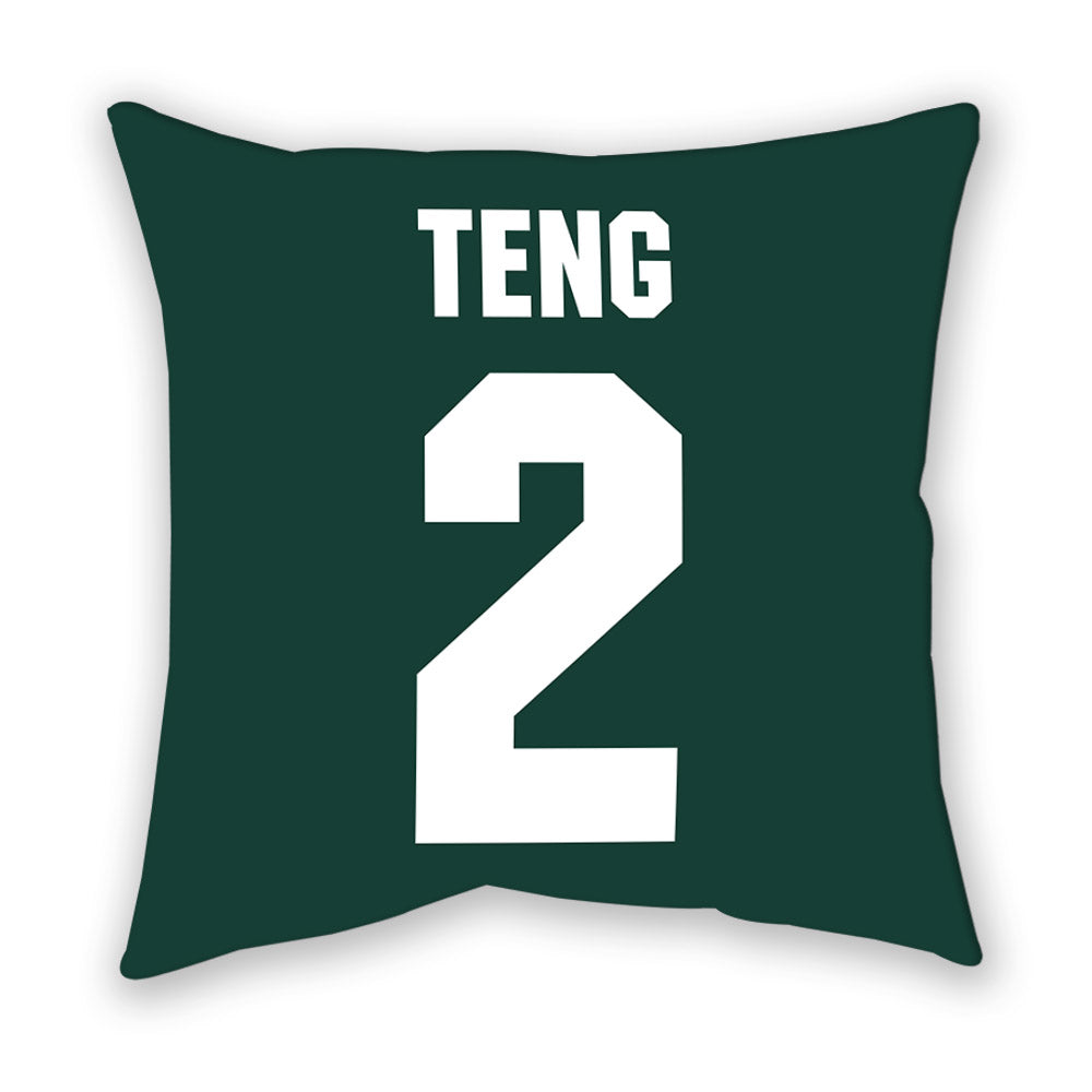 Michigan State - NCAA Men's Basketball : Kur Teng - Pillow-1