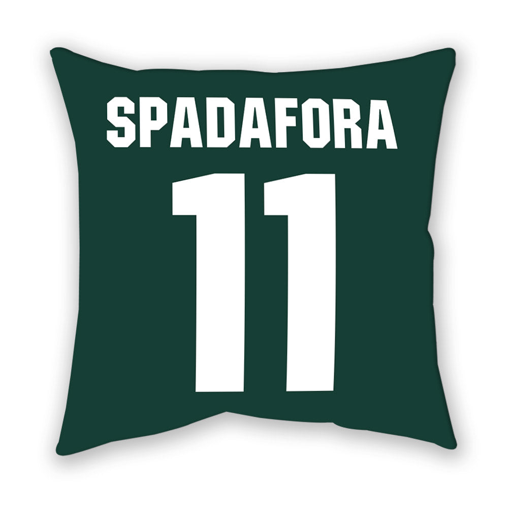 Michigan State - NCAA Men's Soccer : Luke Spadafora - Pillow-1
