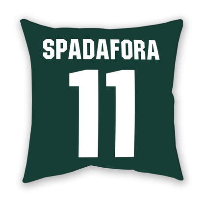Michigan State - NCAA Men's Soccer : Luke Spadafora - Pillow-1