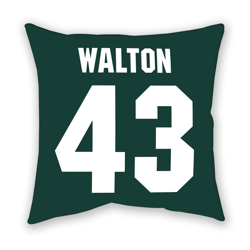 Michigan State - NCAA Men's Basketball : Colin Walton - Pillow-1