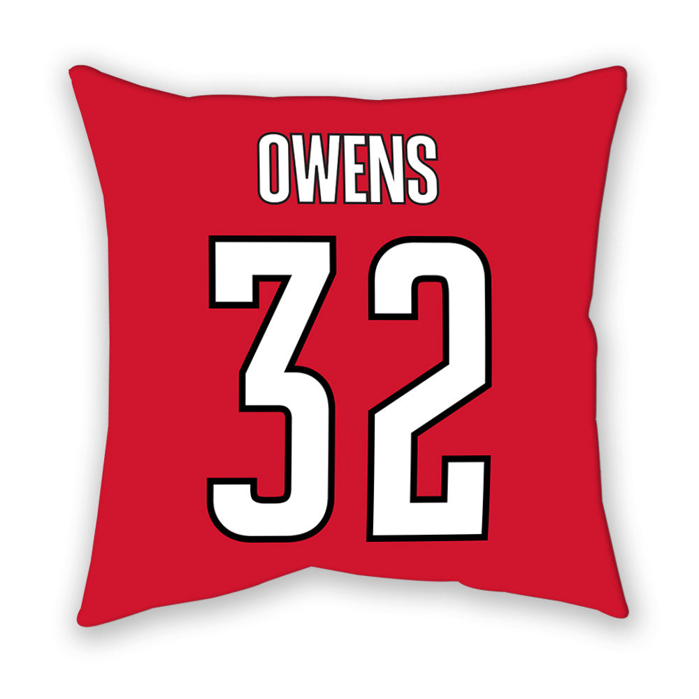 Arkansas State - NCAA Women's Soccer : allie Owens - Pillow-1