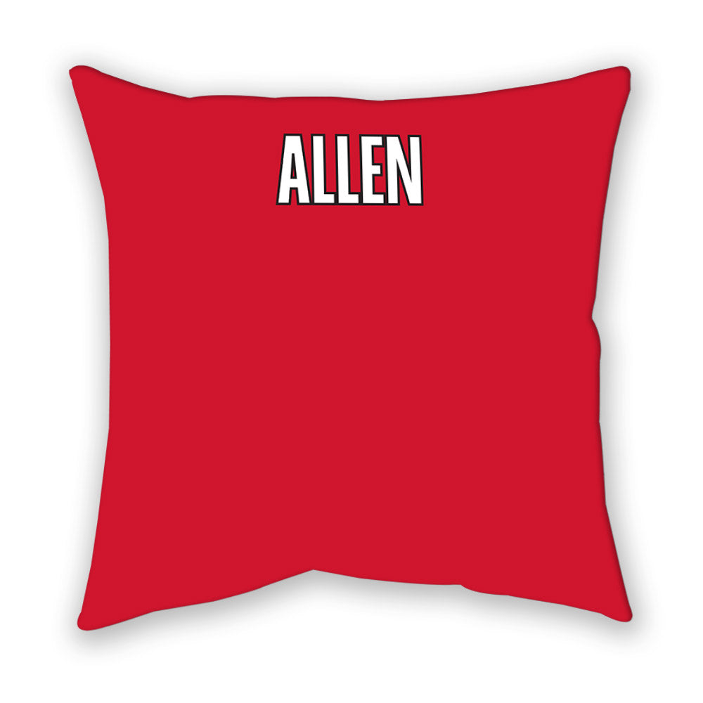 Arkansas State - NCAA Women's Track & Field : AJ Allen - Pillow-1