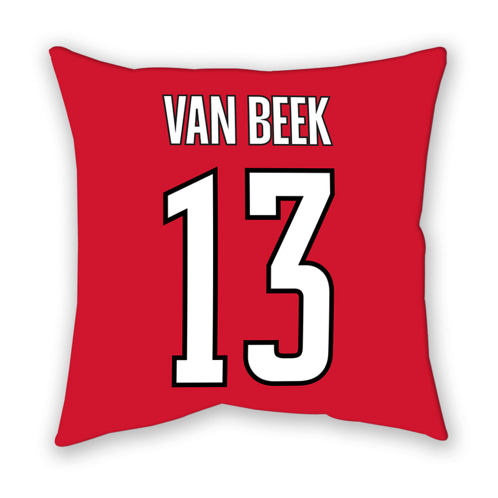 Arkansas State - NCAA Women's Soccer : Ryleigh Van Beek - Pillow-1
