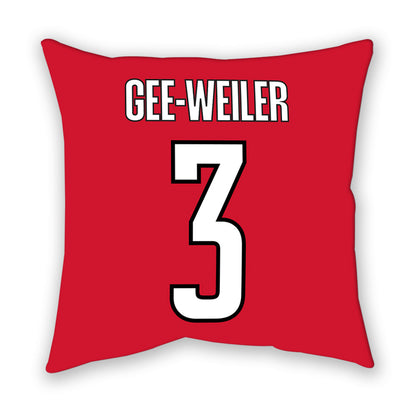 Arkansas State - NCAA Women's Volleyball : Libby Gee-Weiler - Pillow-1
