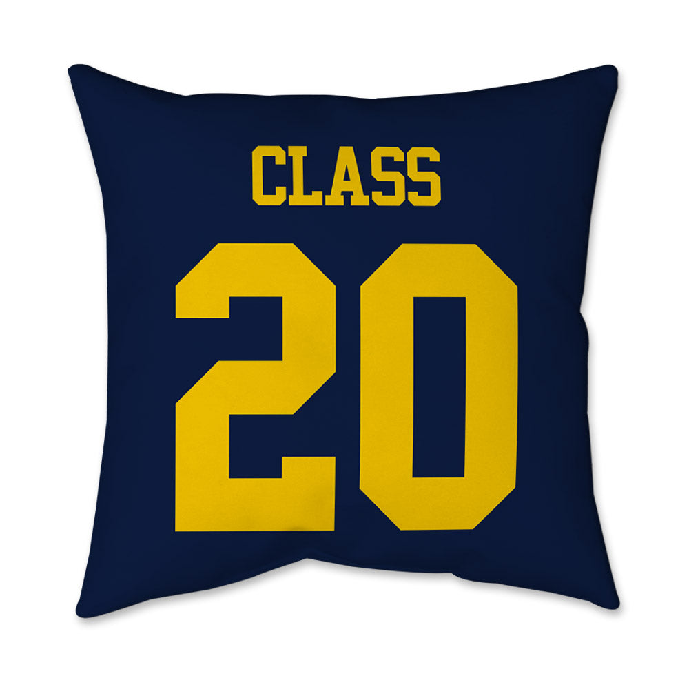 Michigan - NCAA Women's Lacrosse : Ava Class - Graphic Pillow 16x16-1