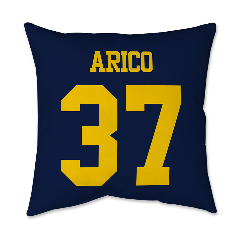 Michigan - NCAA Women's Lacrosse : Emma Arico - Graphic Pillow 16x16-1